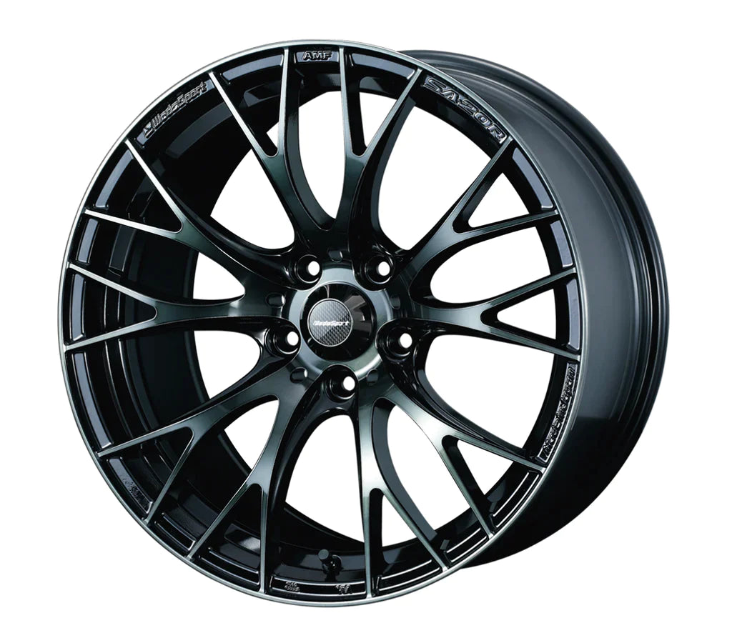 WedsSport SA-20R 19x8.5 +38 5x114.3 Metal Black/F