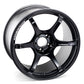Advan RG-4 18x9 +35 5-114.3 Semi Gloss Black Wheel
