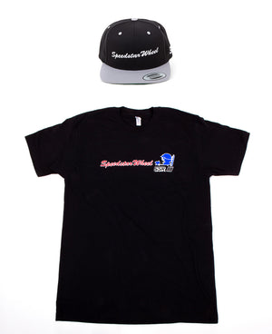 SSR Wheels 50th Anniversary T-Shirt and “Speedstar Wheel” Snapback Combo
