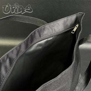 URAS Graffiti Zip Up Tote Bag