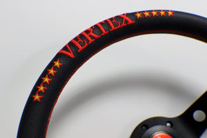 Vertex 10 Star Steering Wheel (Red)