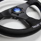 Vertex Flat 325mm Steering Wheel Blue