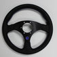 Vertex Flat 325mm Steering Wheel Blue