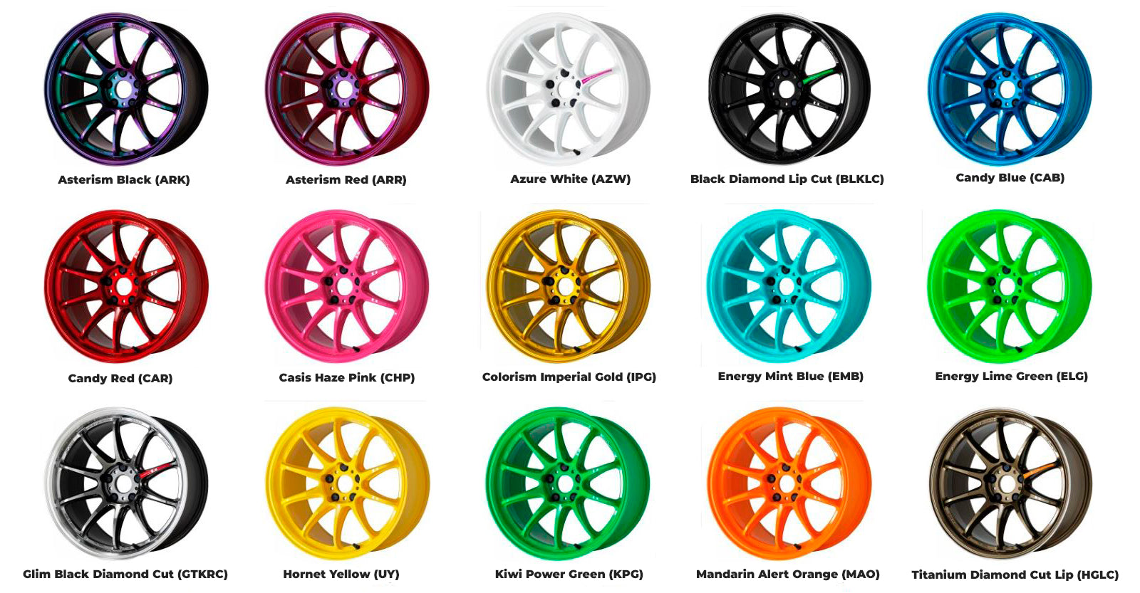 Work Wheels Emotion D9R 18x8.5 5x100