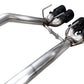 AWE Tuning 05-07 C6 Chevrolet Corvette 6.0L Track Edition Axleback Exhaust w/ Diamond Black Tips