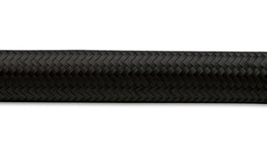 Vibrant -10 AN Black Nylon Braided Flex Hose (10 foot roll)