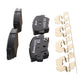 Brembo OE 21-22 Hyundai Accent/19-24 Nexo/2016 Sonata/2019 Sonata PRIME Low-Met Brake Pad - Rear