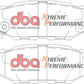 DBA XP650 Rear Brake Pads 2008-2021 WRX