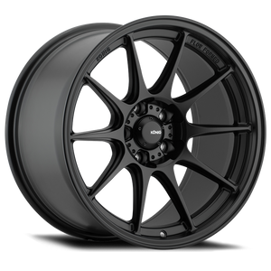 Konig Dekagram 18x9.5B 5x100 ET35 Semi-Matte Black