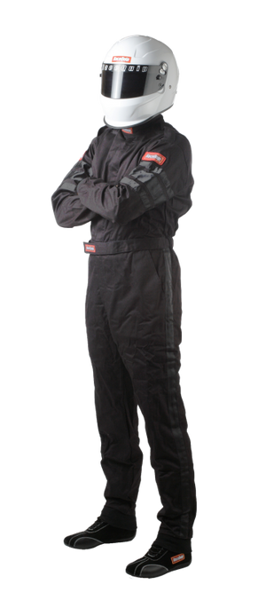 RaceQuip Black SFI-1 1-L Suit - 3XL