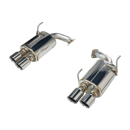 Remark Axle Back Exhaust w/Burnt Stainless Steel Dual Wall Tip 2022-2024 Subaru WRX