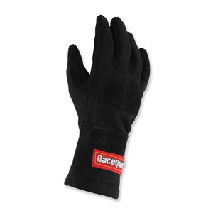 RaceQuip Black 2-Layer SFI-5 Glove - Large