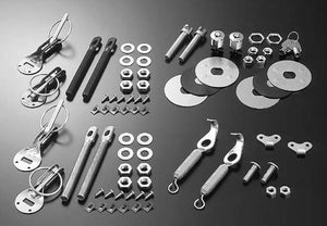 Cusco Body Pins For Hood Aluminum-Blue Universal
