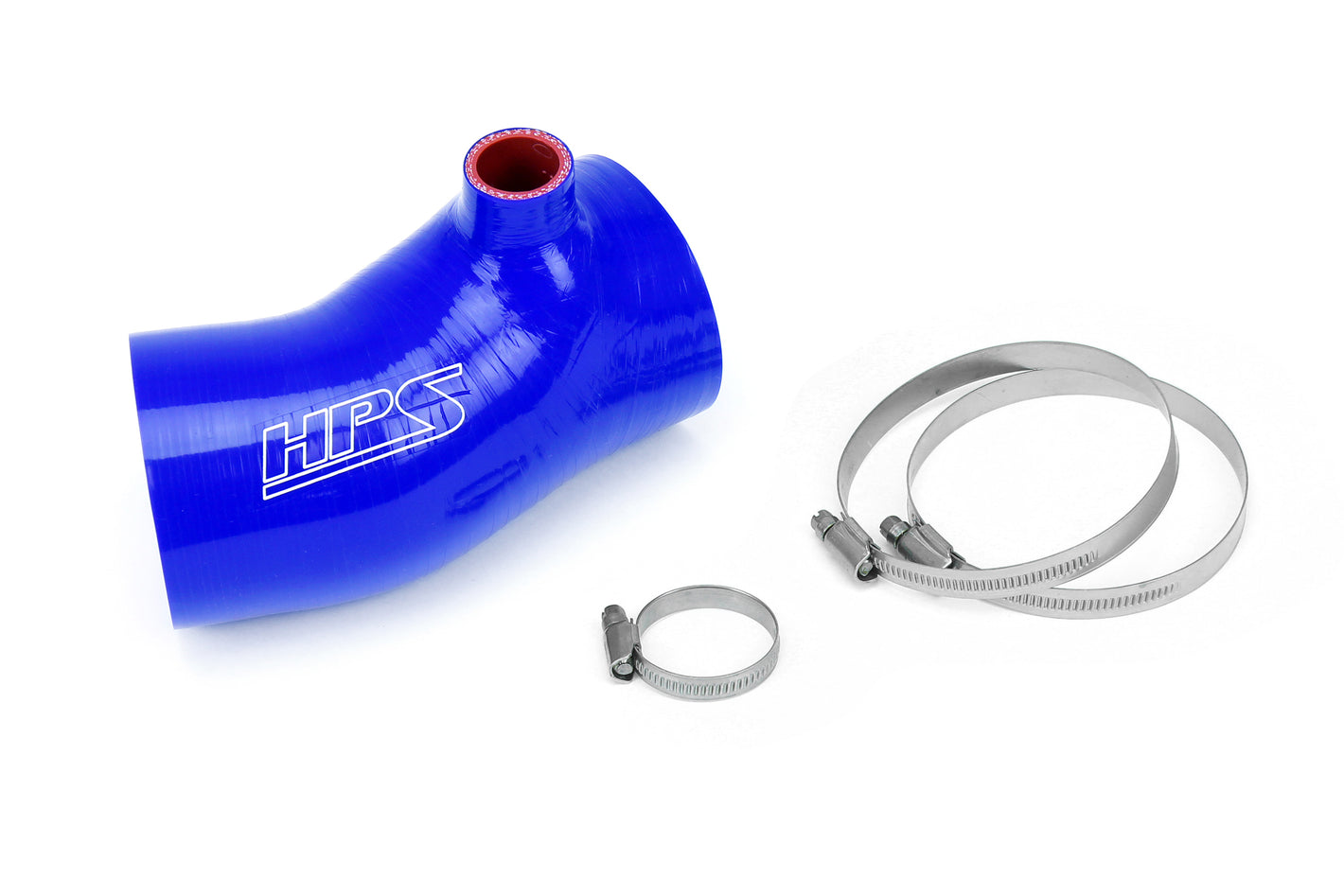 HPS Performance Silicone Hose Kit - Air Intake Hose 57-1880-BLUE