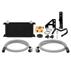 Mishimoto Black Thermostatic Oil Cooler Kit 2015-2021 WRX