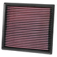 K&N 12 Isuzu D-Max 2.5L L4 DSL Replacement Air FIlter