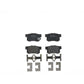 Brembo OE 07-13 Suzuki SX4/2012 SX4 Crossover PRIME Low-Met Brake Pad - Rear