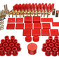 Energy Suspension 64-78 Toyota FJ40 Land Cruiser Red Hyper-Flex Master Bushing Set