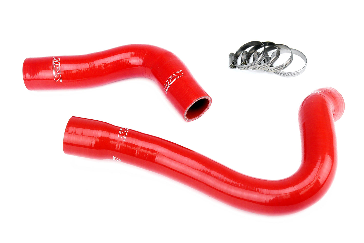 HPS Performance Silicone Hose Kit - Radiator Hose 57-2026-RED