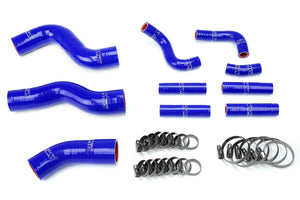 HPS Silicone Radiator + Heater Coolant Hose Kit Toyota 1992-1997 Land Cruiser FJ80 4.5L I6 without rear heater