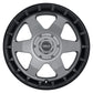 Weld Off-Road Ridge 20x9 - 8x165.1 BP - ET0 - 125.1mm CB - Satin Gunmetal Wheel (Black Ring)