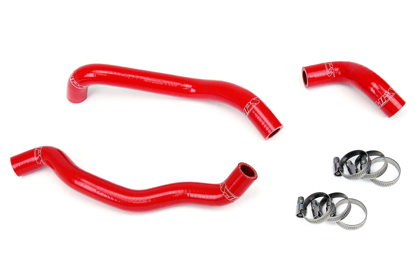 HPS Performance Silicone Hose Kit - Heater Hose 57-1792H-RED