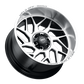Weld Fulcrum 20x12 / 6x135 / 4.75 BS / 106.1 HB - Gloss Black Machined - Non-BL Wheel