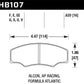 Hawk CP2361/CP3228/CP5104/CP5144 AP Racing DTC-70 Brake Pads