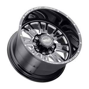 Weld Slingblade 20x10 / 8x165.1 / 4.75 BS / 125.1 HB - Gloss Black Milled - Non-BL Wheel