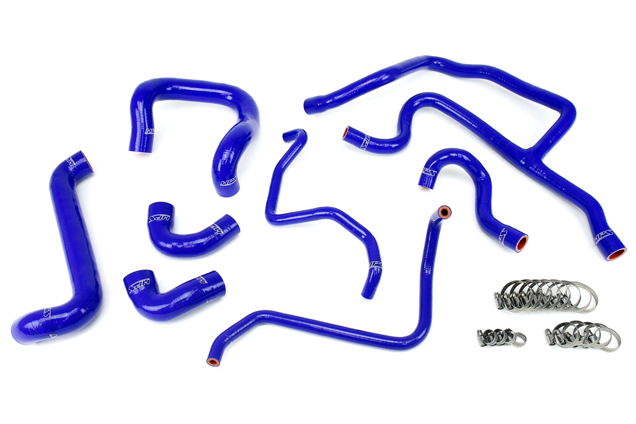 HPS Performance Silicone Hose Kit - Radiator Hose 57-1427-BLUE