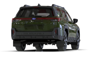 Rally Armor 2026 Subaru Outback Black Mud Flap - Metallic Black Logo