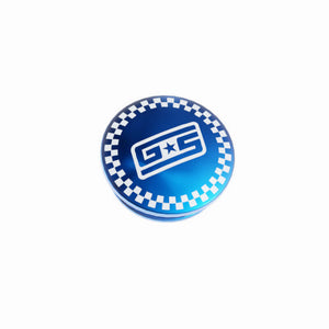 GrimmSpeed Swap-Top Shift Knob Cap - Checkered Blue