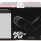 K&N 06-10 Toyota Yaris L4-1.5L Flat Black Typhoon Short Ram Intake