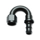 Vibrant -8AN Push-On 180 Deg Hose End Fitting - Aluminum