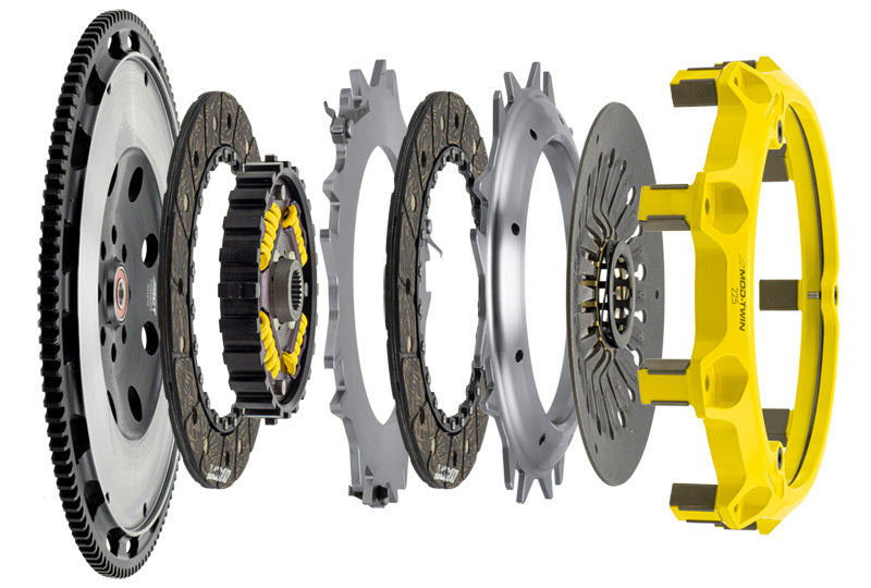 ACT Mod Twin XT Street Clutch Kit Unsprung Mono-Drive Hub Torque Capacity 875ft/lbs 2004-2021 Subaru STI