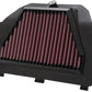 K&N 08-09 Yamaha YZF R6 Replacement Air Filter