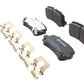 Brembo OE 17-20 Acura MDX/14-20 RLX/15-20 TLX/18-24 Honda Odyssey PRIME Low-Met Brake Pad - Rear