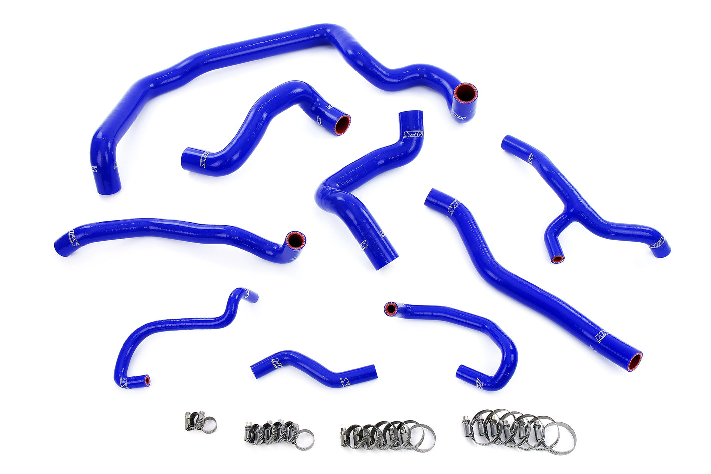 HPS Performance Silicone Hose Kit - Air Intake Hose 57-1997-BLUE