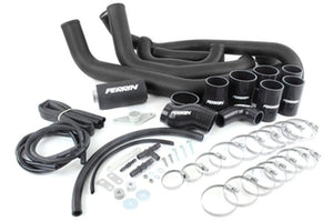 PERRIN Front Mount Intercooler Black Boost Tubes w/ Hardware