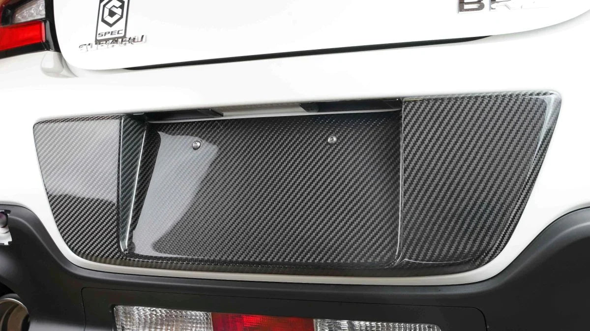 APR Carbon Fiber License Plate Backing 2022-2023 BRZ / 2022-2023 GR86