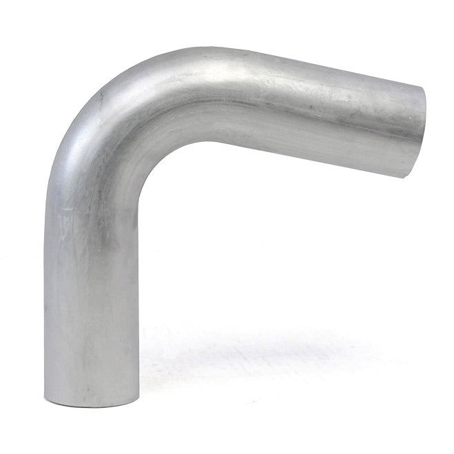 HPS 2 inch OD 100 Degree Bend 6061 Aluminum Elbow 16 Gauge w/ 3 1/8 inch CLR