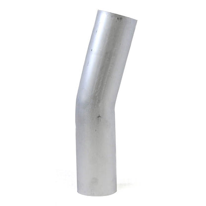 HPS 2.75 inch OD 15 Degree Bend 6061 Aluminum Elbow 16 Gauge w/ 4-5/16 inch CLR