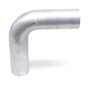 HPS 4 inch OD 90 Degree Bend 6061 Aluminum Elbow 16 Gauge w/ 5-1/2 inch CLR