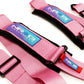 NRG 5PT 3in. Seat Belt Harness / Cam Lock - Pink
