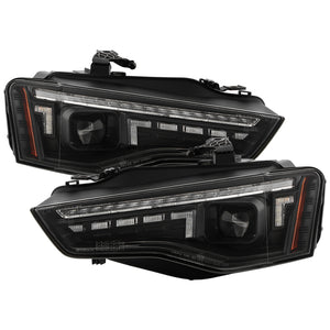 Spyder 13-17 Audi A5 HID Model Only High-Power Headlight - Black (PRO-YD-AA513HIDAP-SEQGR-BK)