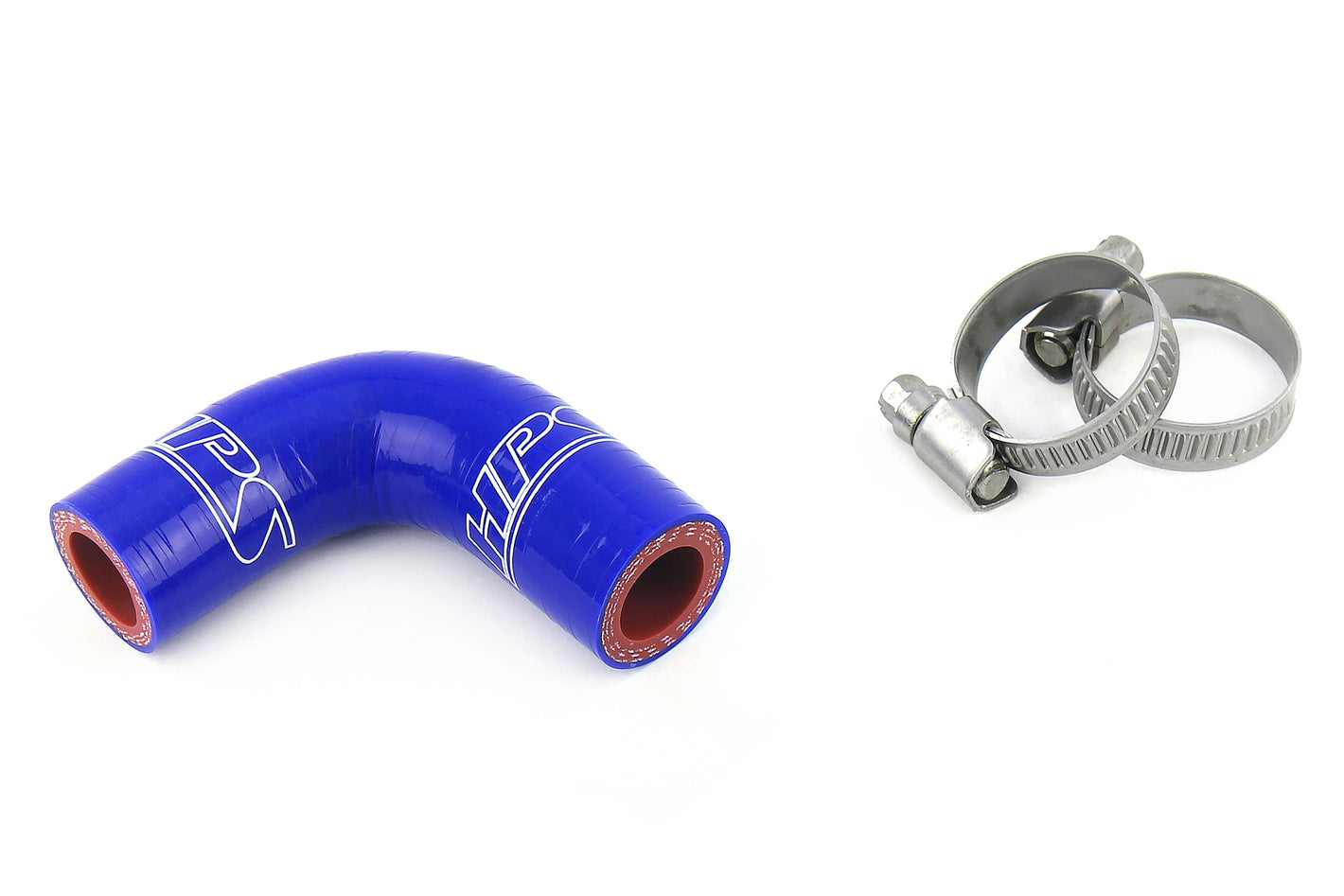 HPS Performance Silicone Hose Kit - Oil Cooler Coolant Hose Elbow 57-1881-BLUE