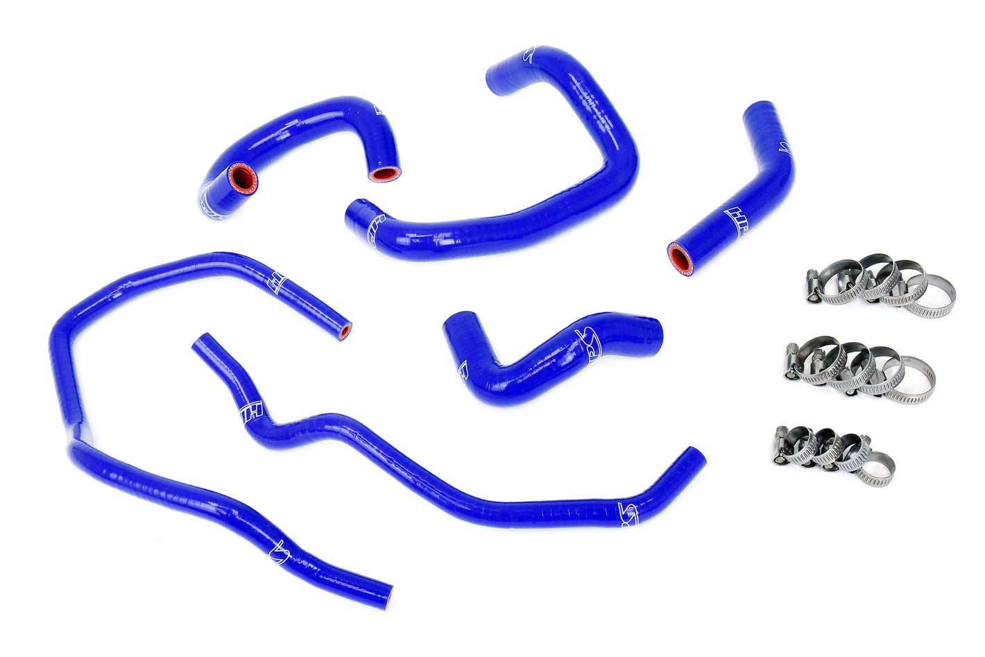 HPS Performance Silicone Hose Kit - Heater Hose 57-2014-BLUE