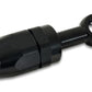 Vibrant -8AN Banjo Hose End Fitting for use with M12 or 7/16in Banjo Bolt - Aluminum Black