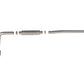 aFe Rebel Series 3in 304 Stainless Middle-Side Exit Exhaust Black Tips Toyota Hilux 15-26 L4-2.4/2.8