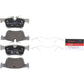 Brembo 18-21 Volvo XC60/ S60/ S90/ V60 Cross Country/ V90 Cross Country/ V60/ V90 Rear NAO Brake Pad